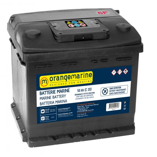 Batterie de démarrage Orangemarine